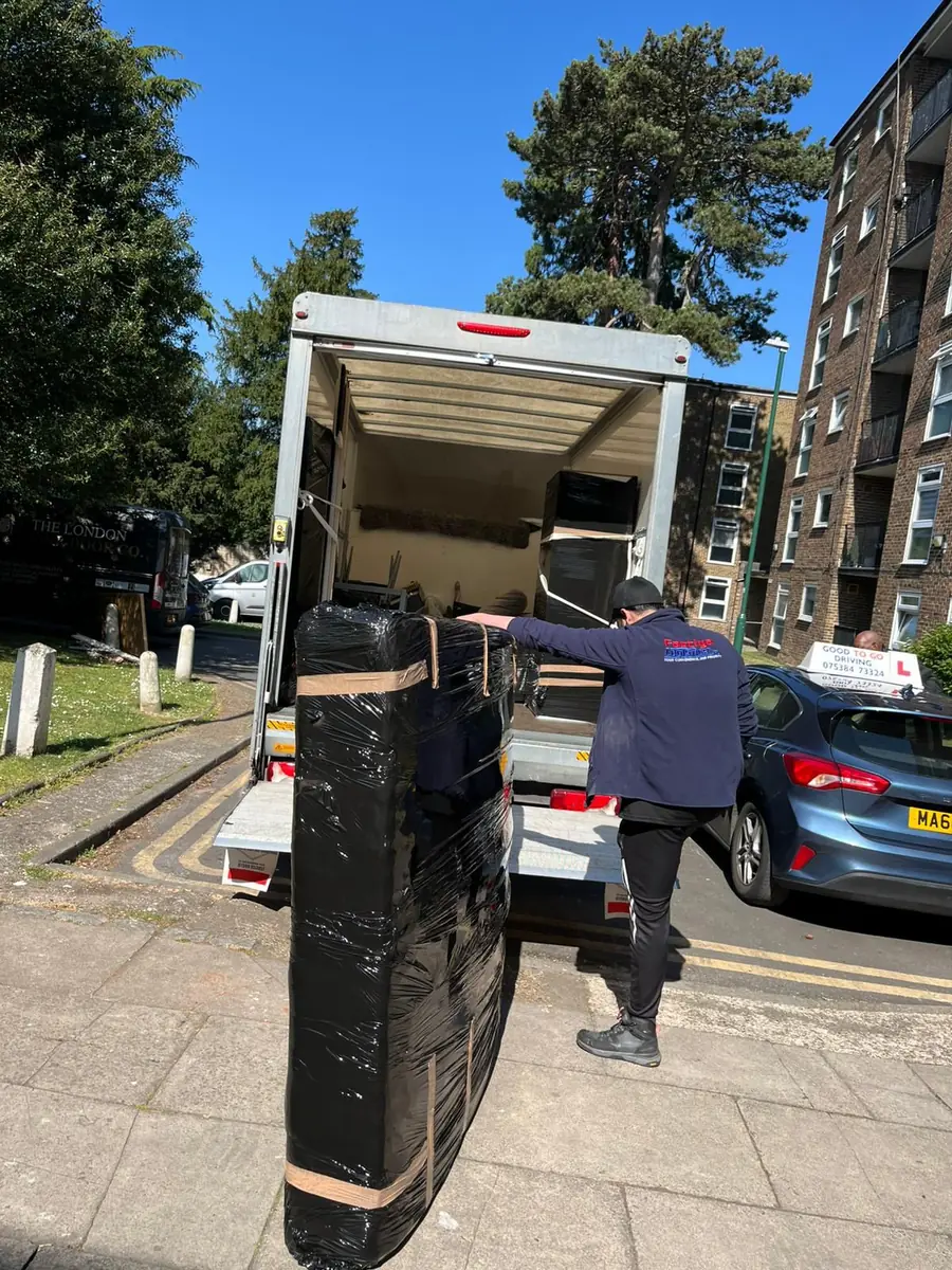 Man & Van Service before