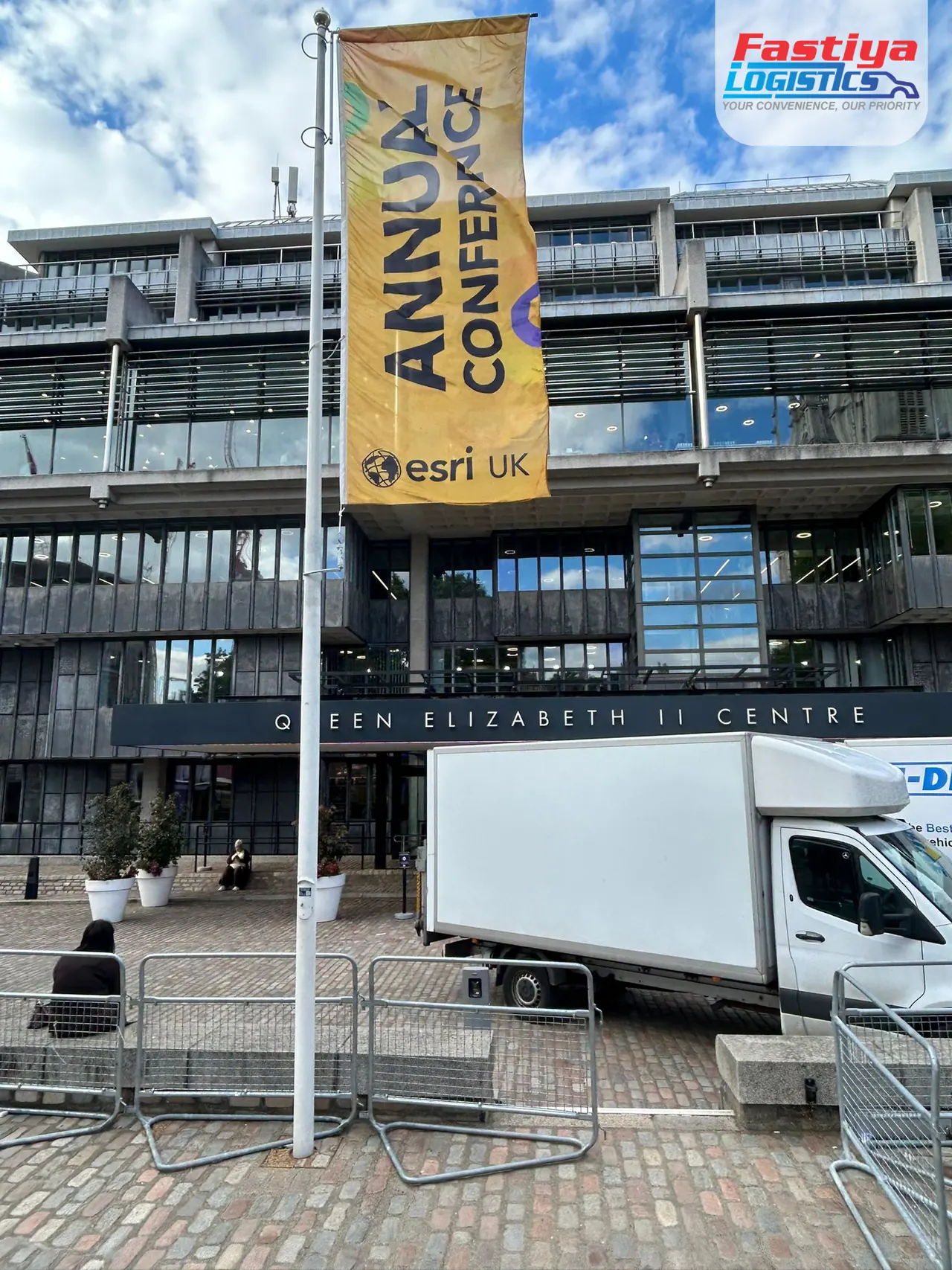 Fastiya removal team at Queen Elizabeth Centre, London