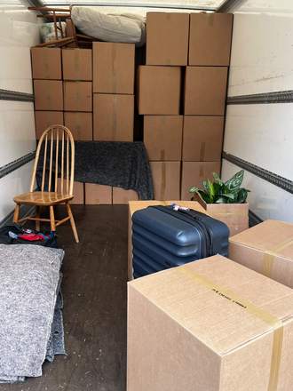 A Fastiya Logistics removals job in London — photo 3