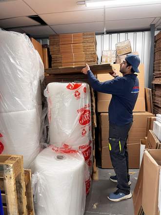 A Fastiya Logistics removals job in London — photo 27