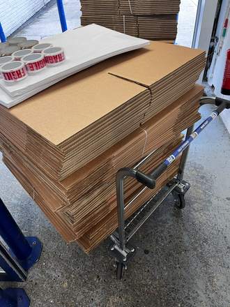 A Fastiya Logistics removals job in London — photo 58