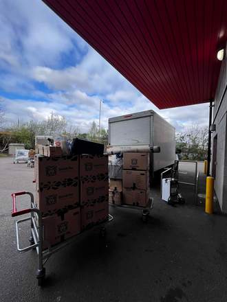 A Fastiya Logistics removals job in London — photo 78